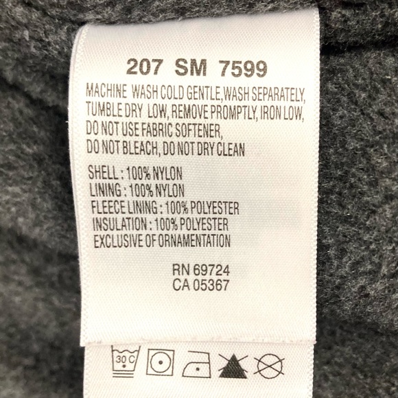 Columbia Interchange Fleece Lined Black & Gray Winter Jacket Mens Medium - Picture 12 of 15